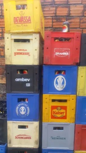 Vendo 22 grades de cerveja de 600ml