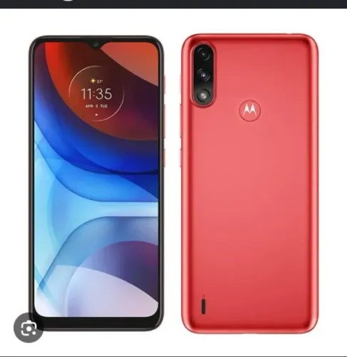 Vendo moto E7 Power vermelho muito bom