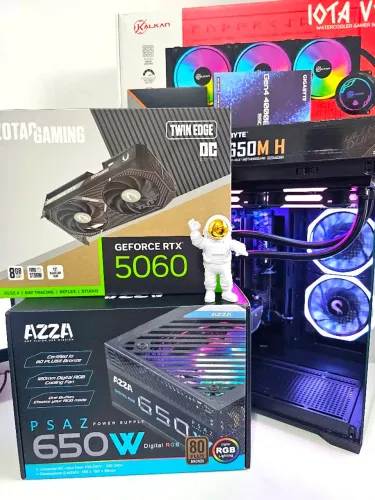 PC Gamer AM5 Ultra!!! Ryzen 5 9600X + 16GB DDR5 5600MT/s + RTX5060 + 1TB NVME!!!