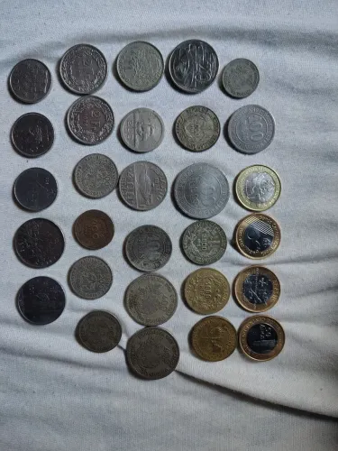Moedas antigas 