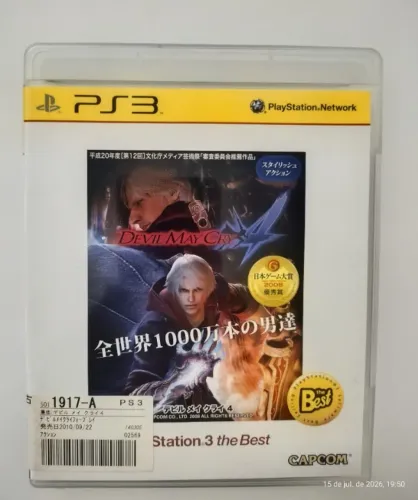 Jogo Devil May Cry 4 PS3 Original Completo Importado