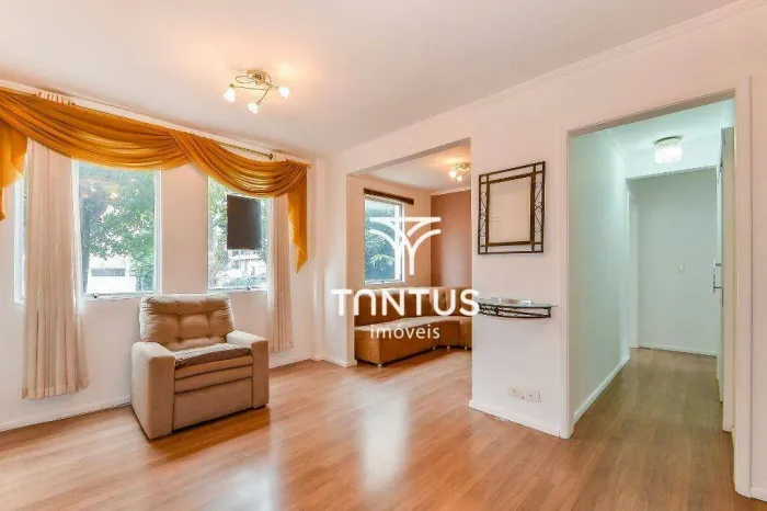 Apartamento com 2 dormitórios para alugar, 63 m² por R$ 2.750,00/mês - Juvevê - Curitiba/P
