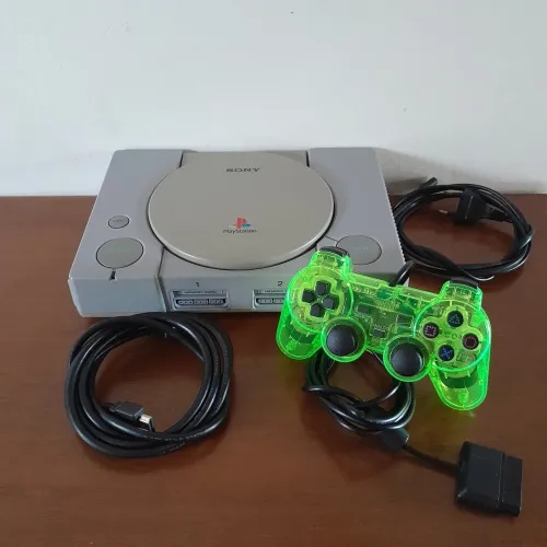 Playstation 1 Fat com Raspberry Play 1 Ps1 Psone