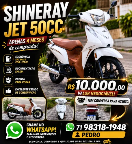 Moto 4 meses de comprada pra levar, chega a mais de 100cc