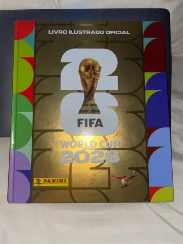 Álbum da copa 2026 52% completo