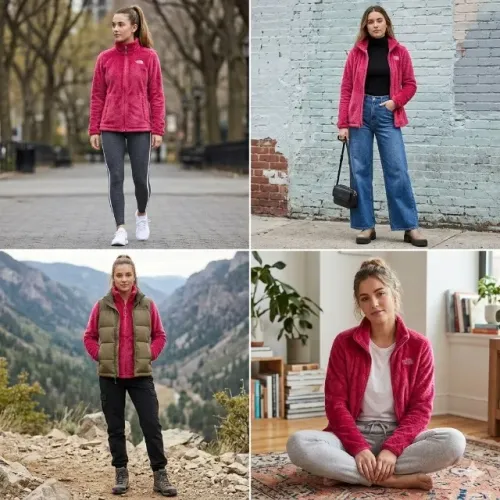 jaqueta the north face rosa tamanho p em excelente estado