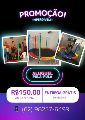 Pula- pula 150,00 | entrega grátis em Goiânia