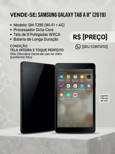 Tablet Samsung A T295