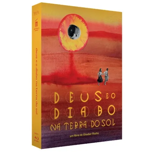 Blu-ray Deus e o Diabo na Terra do Sol - Edição Limitada Livreto e 4 Cards l a c r a d o