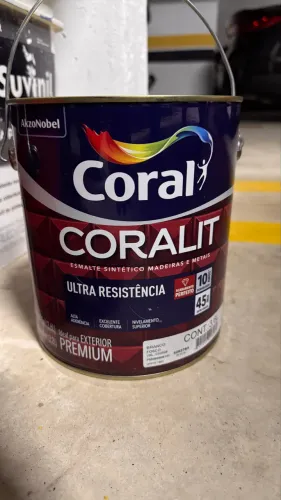 Tinta Coral Esmalte a base de solvente