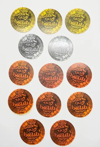 Lote Tazos O Máskara Elma Chips (1998)