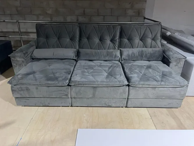Sofá Retrátil reclinável Onix 2.90m