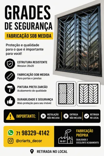 Grade de proteção- FABRICA