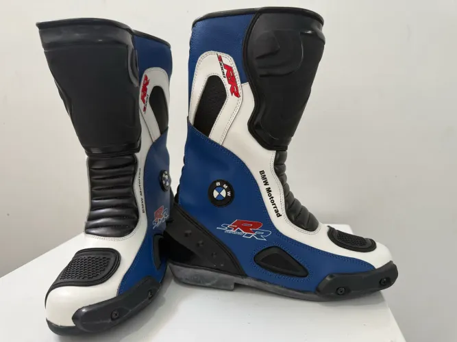 Bota BMW S 1000 RR Racing Motorbike Leather Boots 40/41