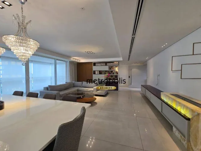 Apartamento com 4 dormitórios à venda, 330 m² por R$ 4.200.000,00 - Jardim - Santo André/S