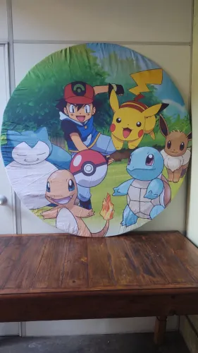 Desapego painel sublimado pokemon