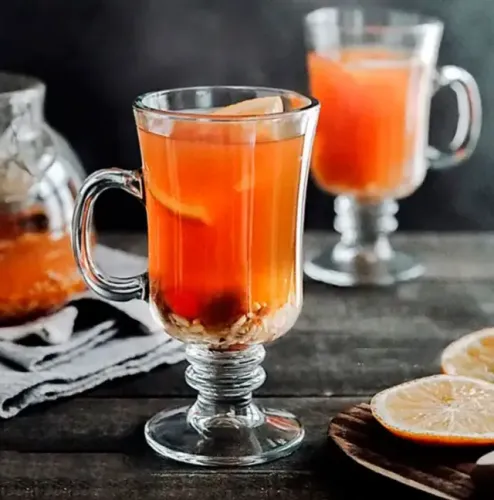 Jogo com 5 Canecas Xícaras de Vidro para Café Capuccino de 125ml - NOVO