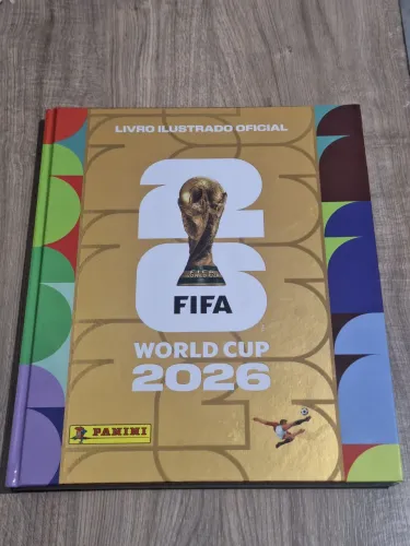 Álbum Capa dourada 2026 | 73% completo | + 300 Figurinhas