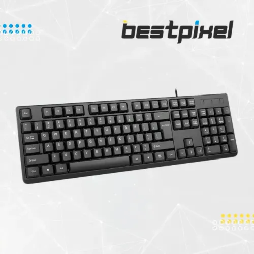 Teclado USB Padrão ABNT2 Brasileiro para PC e Notebook - Digitação Macia