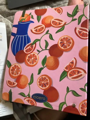 Caderno criativo office frutare Cícero