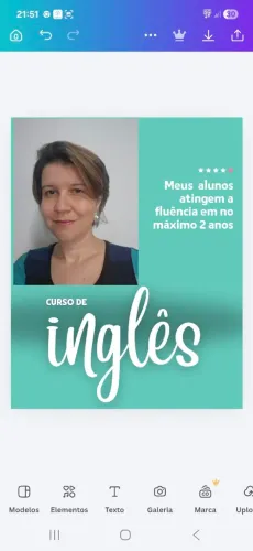 Aula de inglês 