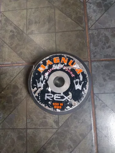 Ímã / Magneto Subwoofer Rexx Magnum Extreme Sound 650W RMS - Peça Original!