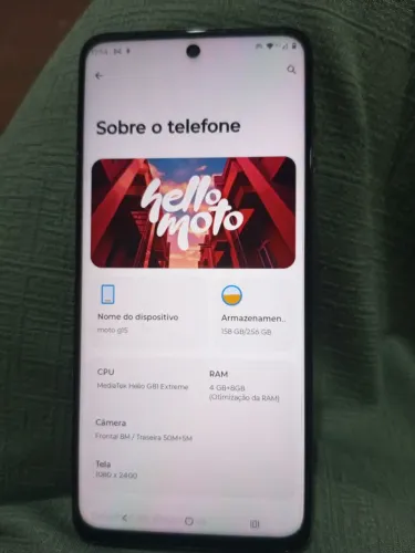 Vendo celular moto G 15 256 memória 