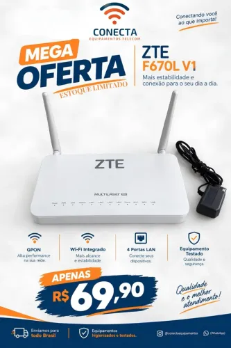 KIT 15 ONT ZTE V1