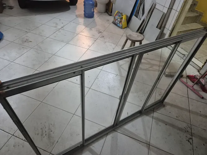 Janela de aluminio 1,00 x 1,50