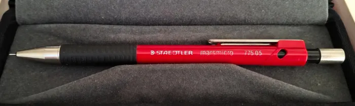 Lapiseira Técnica Staedtler Mars Micro 775 0.5mm - Antiga Alemã