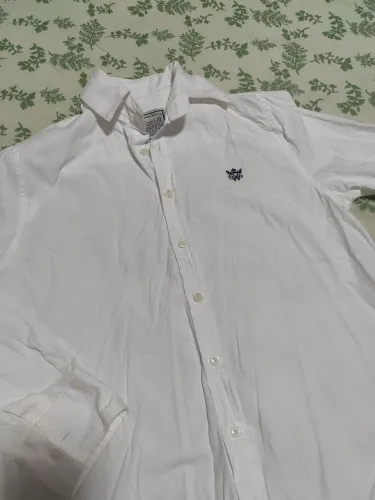 Camisa manga longa infantil veste 8 anos da Crawling