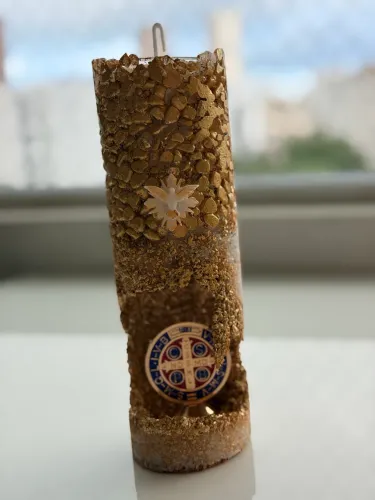 VELA PERFUMADA GRUTA SÃO BENTO