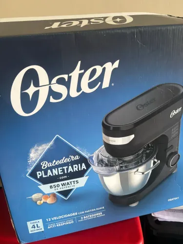 Batedeira Planetária Oster Bowl Inox III - 127V