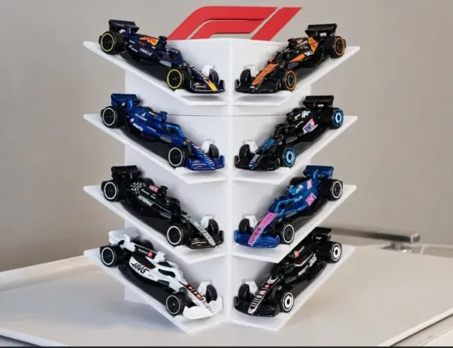 Expositor para Carrinhos Hotwheels Formula 1