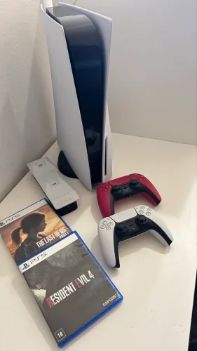 Ps5 2 controles com jogos 
