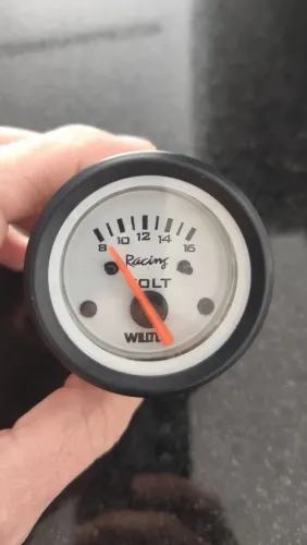 Manômetro Marcador Voltímetro 52mm Willtec