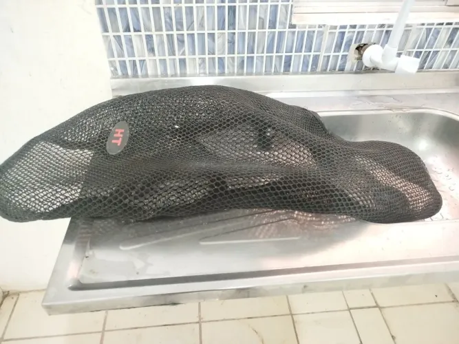 Capa para banco de moto 