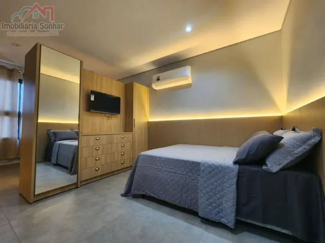 Apartamento com 1 dormitório para alugar, 31 m² por R$ 4.000,00/mês - Graciosa - Orla 14 -