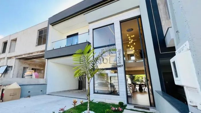 Sobrado à venda em Indaiatuba, Loteamento Park Gran Reserve, com 3 suítes, com 274 m²