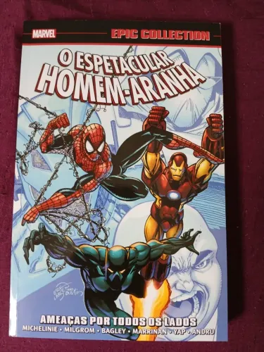 Kit de 6 HQs do Homem-Aranha e do Batman