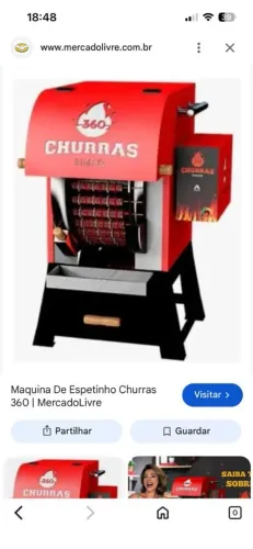 Vendo churrasqueira de 25 espetinhos gás e carvão preço 2000.reais