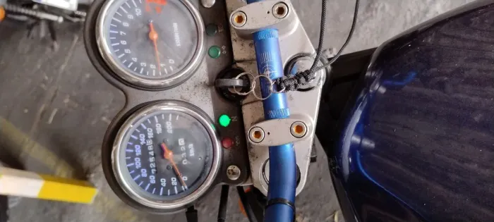 Suzuki Gs500e azul 2007/2008