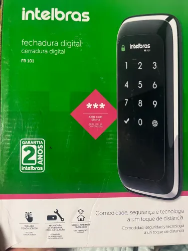 Fechadura eletrônica Intelbras 