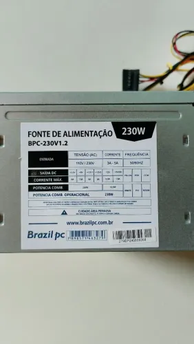 FONTE PC DE ESCRITÓRIO 230W