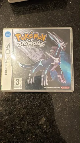 Nintendo DSi na Caixa + Pokémon Diamond Original CIB Europeu