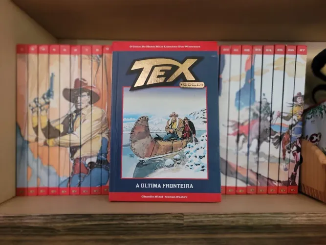 Coleção  tex gold capa dura..28 exemplares.