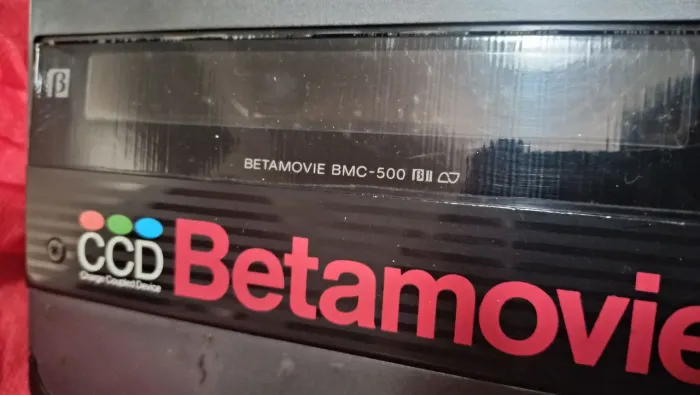 Rara vídeo camera Sony betamovie Bmc 500 , 550 reais 