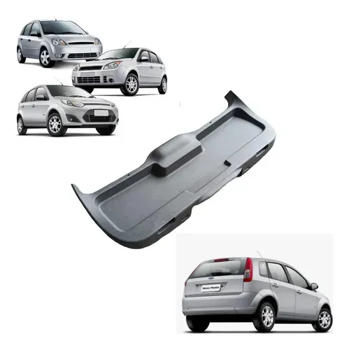 Tampa Bagagito Porta Mala Fiesta Hatch Rocam 2002 2014 Cinza-escuro