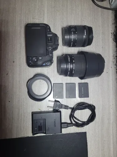 Câmera canon sl2 kit