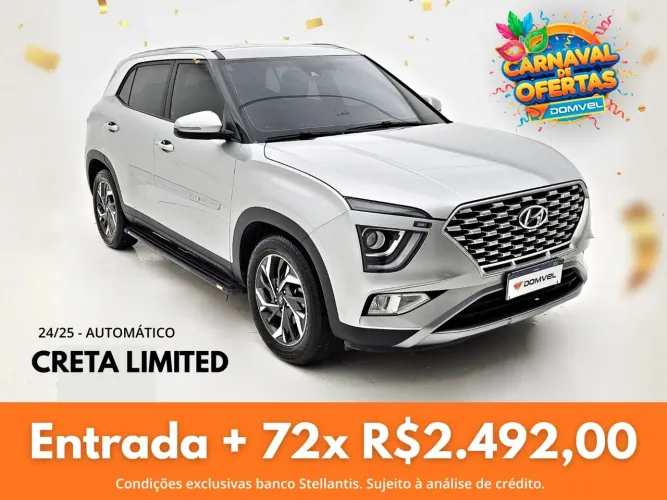 Hyundai Creta Limited 1.0 TB 12V Flex AUT 2025
